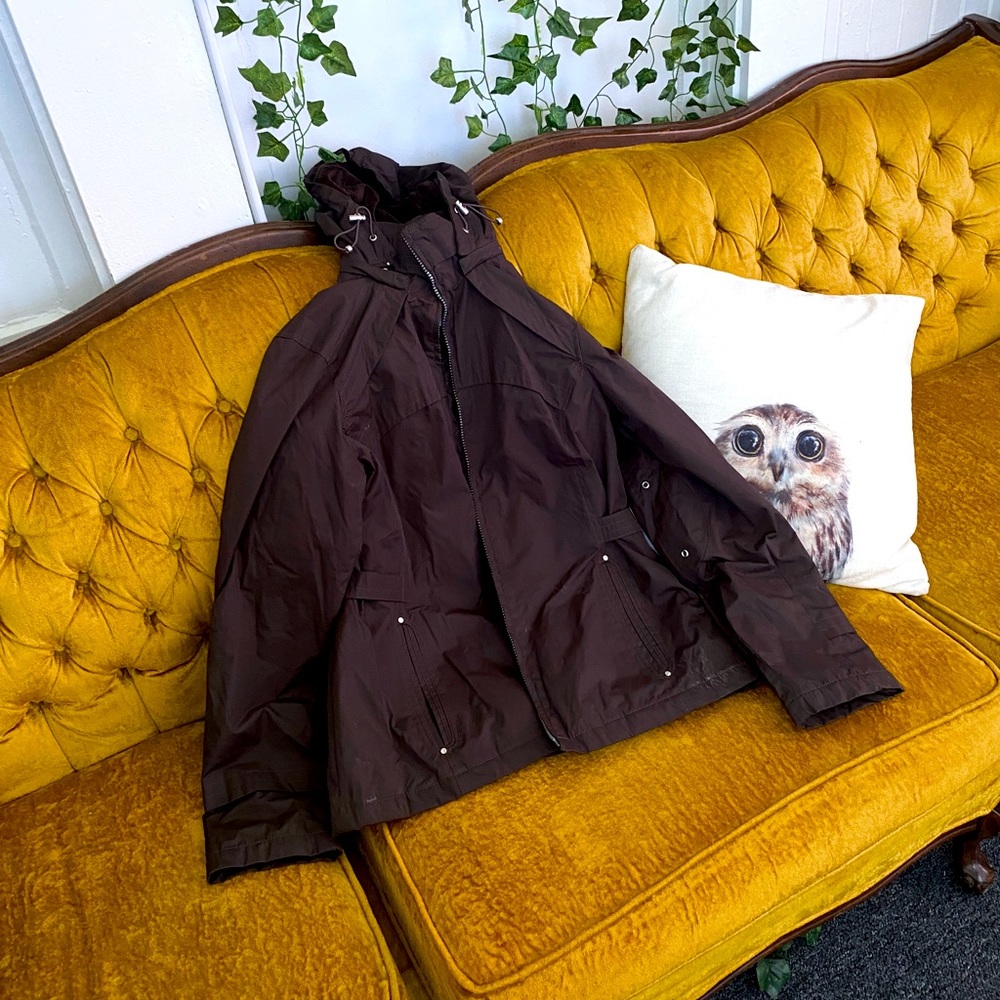 Weather Tamer Brown Raincoat / Jacket